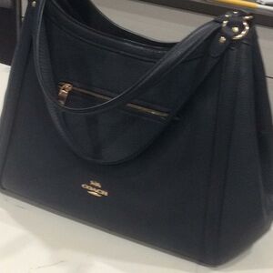 Coach New York Black leather Purse , great buy.